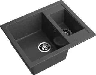 Мойка кухонная GranFest CLASSIC Q-610K графит